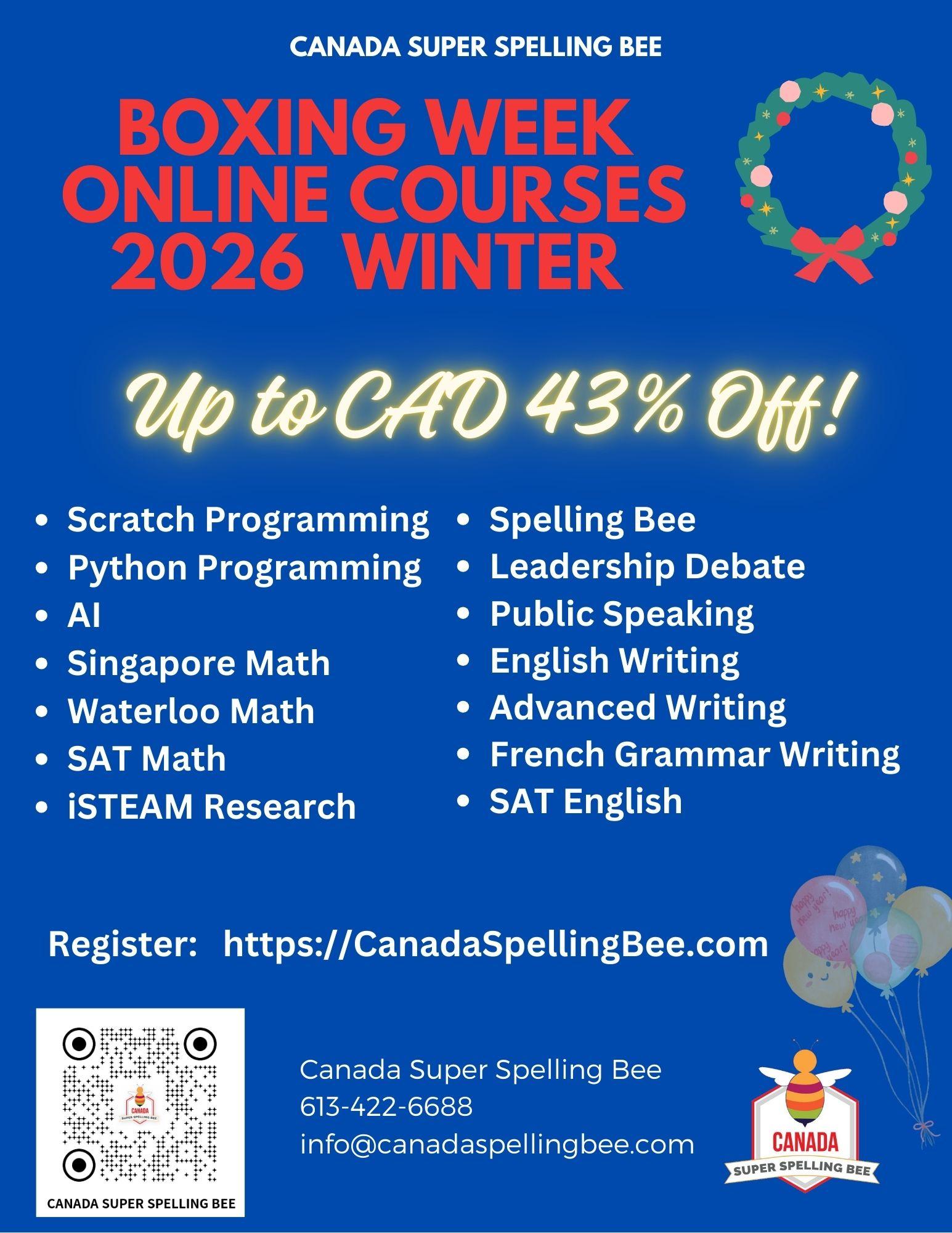 2026 Boxing Week Promotion